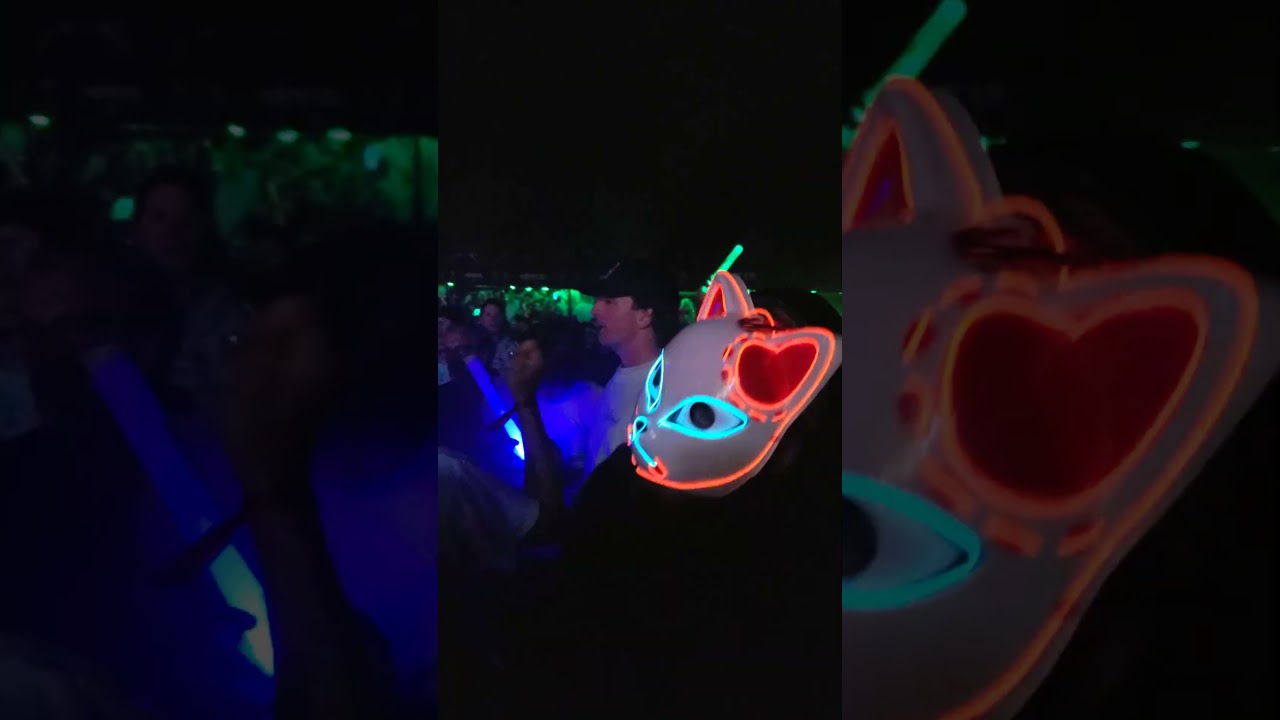 Demon Slayer Kitty Rave Mask HyperFest 2024