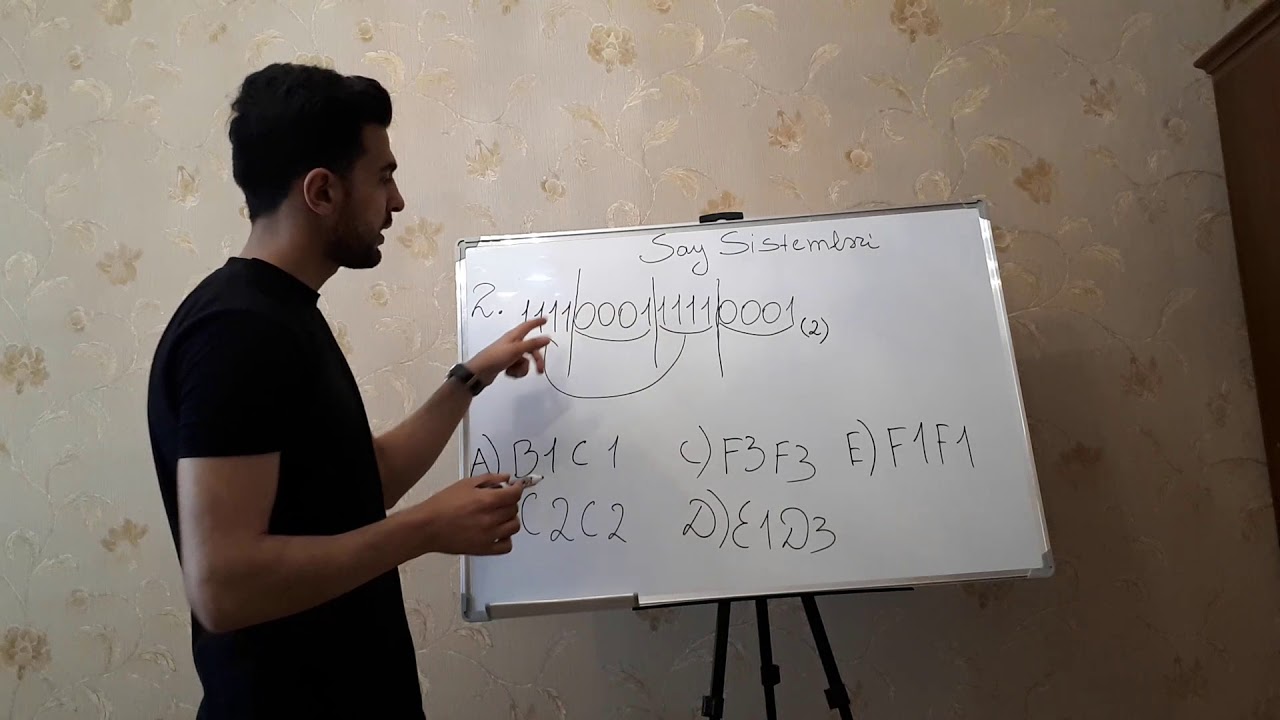 İNFORMATİKA- Say Sistemləri (Magistratura, Dövlət Qulluğu, MİQ)-Orxan Məmmədov