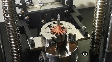 how to press the commutator and shaft into the armature core