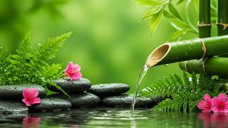 Harmonious Piano and Bamboo Fountain Flow – Soothing Melodies for Calm Meditation