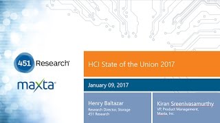 Hyperconvergence 2017 State of the Union Webinar