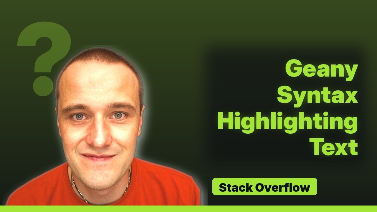 Geany: Syntax highlighting for custom filetype for SOME words - YouTube