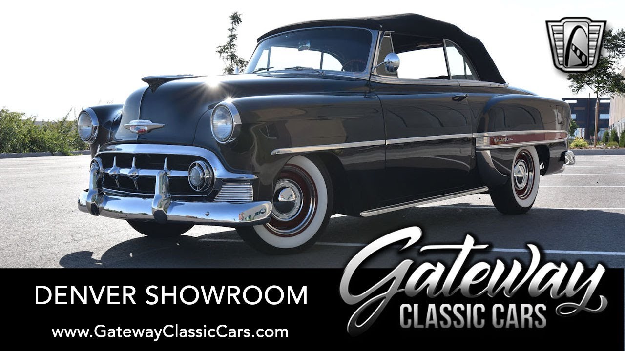 1953 Chevrolet Bel Air Convertible Gateway Classic Cars Denver 1135