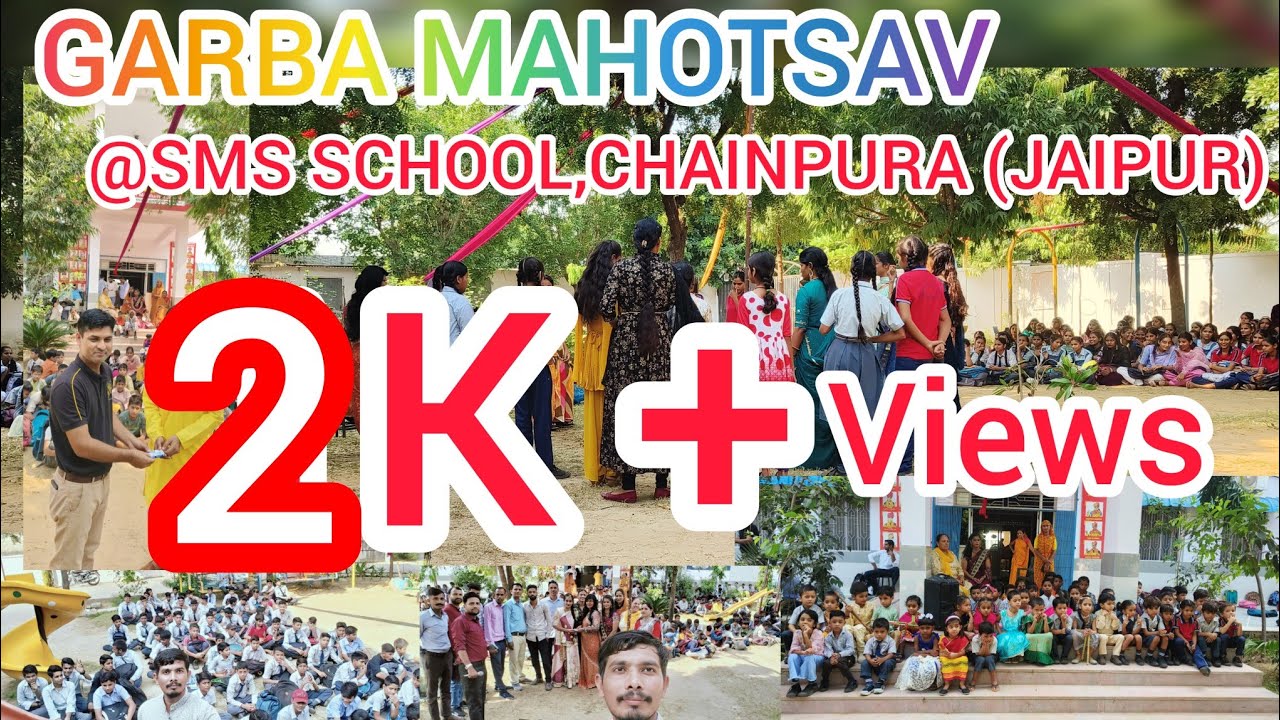 #GARBA MAHOTSAV @SHYAM MEMORIAL SENIOR SECONDARY SCHOOL CHAINPURA( JAMWARAMGARH),JAIPUR