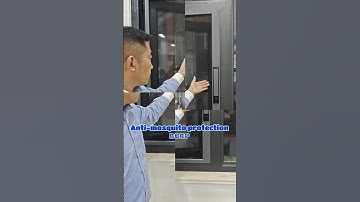 Frameless slip pocket lock gold mesh screen, child safety lock.#qiangning