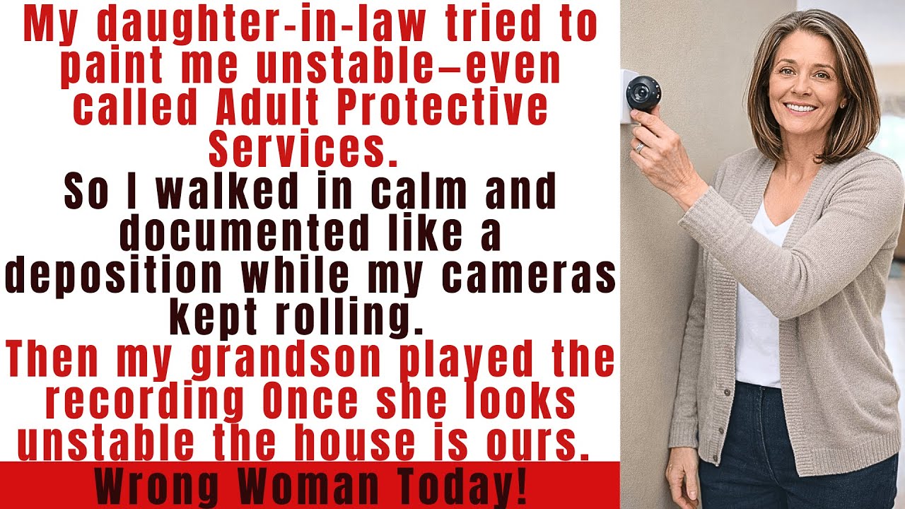 While I Was Away, My Son’s Wife Planned to Move Her Parents Into My House — So I Set a Trap…