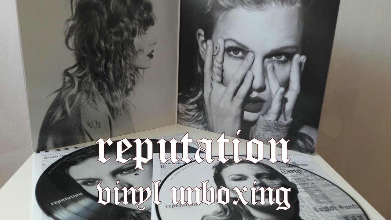 Taylor Swift Reputation Vinyl Unboxing