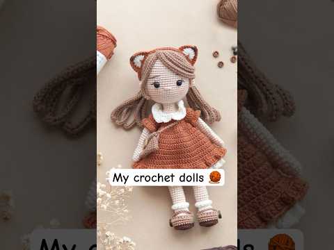 Amigurumi crochet dolls, patterns by GreenFrogCrochet #amigurumi #crochet #diy #craft#crochetpattern