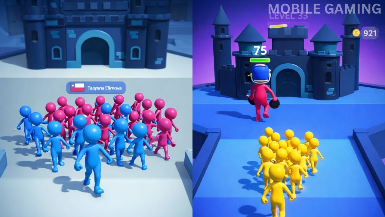 Join Clash 3D Forward vs Reverse Gameplay | iPad Pro M5 Gameplay | MOBILE GAMING 