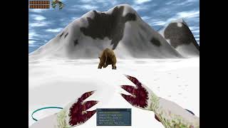 Carnivores: Ice Age (2000) - Playing as Yeti screenshot 1