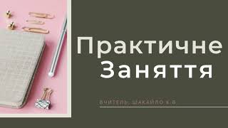 Історія України 9 клас. Практичне заняття.