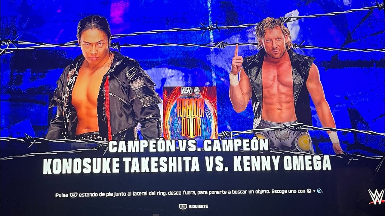 Kenny Omega vs Konosuke takeshita CHAMP VS CHAMP 