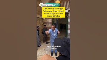Makam nabi Ibrahim dan nabi2 lainnya kini dikuasai Israel, mereka ingin sejarah versi mereka