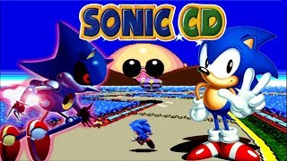 Sonic CD: All 7 Time Stone Special Stages (As Sonic) (Including SECRET Stage)