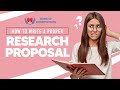 How to Write a Research Proposal | Home of Dissertations