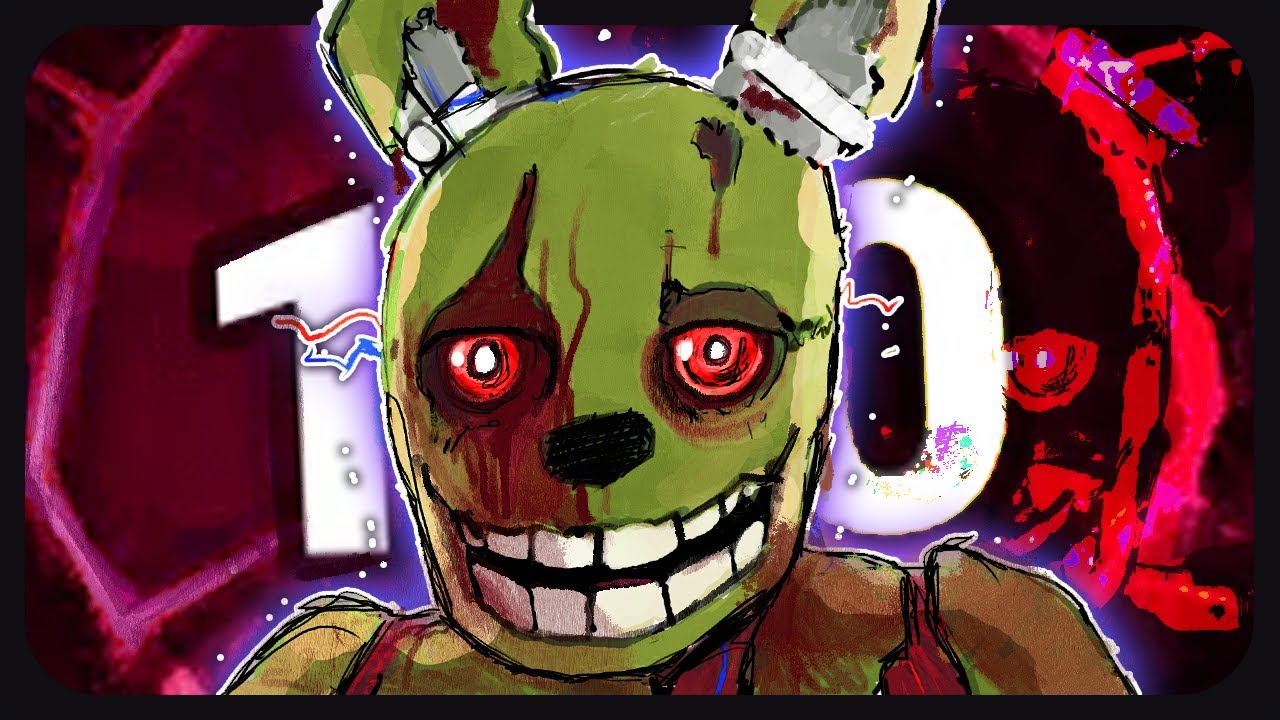 What a P100 Springtrap Looks Like