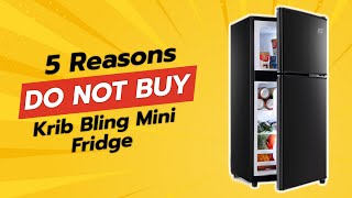 DON'T BUY KRIB BLING MINI FRIDGE UNTIL YOU WATCH THIS! 🚫🧊 (5 REASONS)