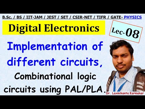 L8_Digital Electronics _Implementation of different circuits_Part-3 _Combinational  PAL/PLA_SEM VI
