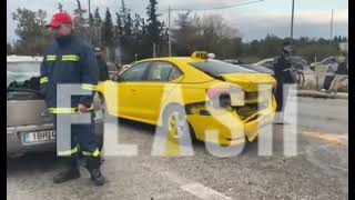 Tροχαίο στην Κατεχάκη με δύο θύματα και τραυματίες | Flash.gr