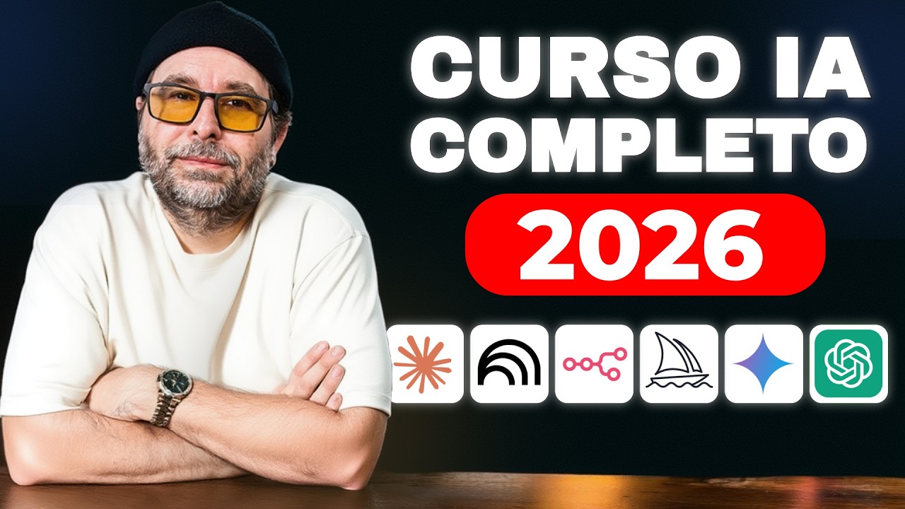 Curso de Inteligencia Artificial GRATUITO para PRINCIPIANTES 2026 ✅ (Las Principales Herramientas)