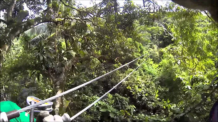 St. Lucia 2013 Raul Janice Tarango Zip Lining Thro...