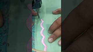 Punjabi suit cutwork embroidery machine Work