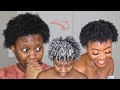 I tried a Wash N Go on my thin Short 4c Natural Hair