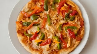 How To Make Pizza at home without Cheese and Oven