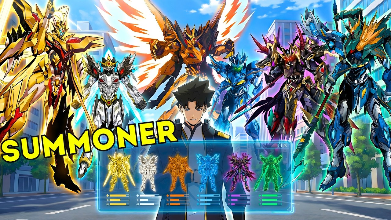 He’s The Only One In The Academy Who Can Summon Legendary S-Rank Robots! | Manhwa Recap