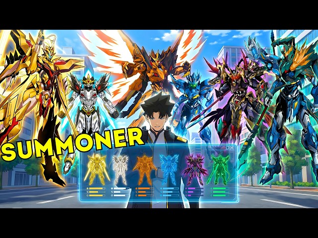 hes-the-only-one-in-the-academy-who-can-summon-legendary-s-rank-robots-manhwa-recap