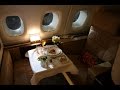 Etihad First Class (Apartments) - Abu Dhabi to London Heathrow (EY 19) - Airbus A380-800