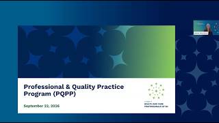 Intro to Professional and Quality Practice Program (PQPP)