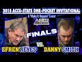 Killer one pocket finals efren reyes vs danny smith  2015 make it happen one pocket invitational