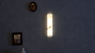 Alvia Alabaster Wall Light – Soft Stone Glow, Subtle Sophistication screenshot 2