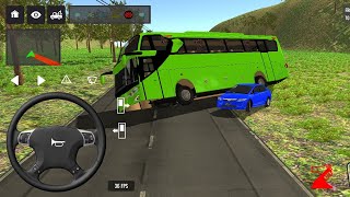 euro coach bus simulator 🥹🚌 || new coach bus simulator part-13 Android gameplay screenshot 5