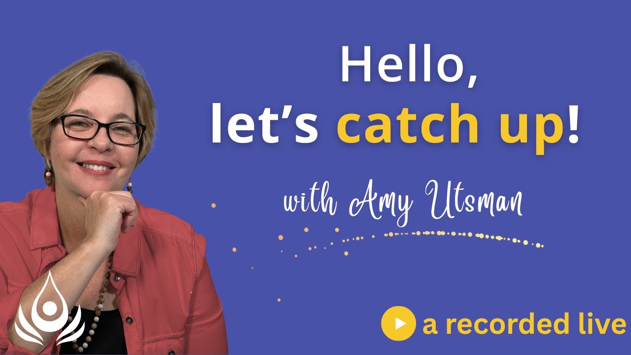 Live Hello — Let’s Catch Up @AmyUtsman - YouTube