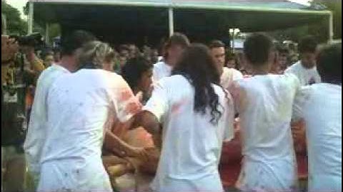 Performance de Hermann Nitsch en el ISA12