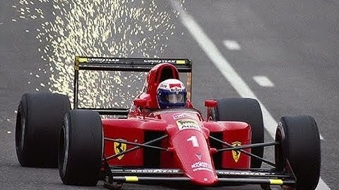 Old days when there was no pit line speed limit and crew was wearing shorts | Alain Prost in Ferrari