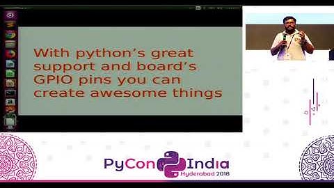 [Lightning Talk] Micropython - Python for embedded Systems by Kalpit Champanery