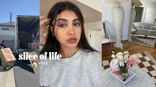 Moving into my new apartment in LA, empty apt tour & unpacking