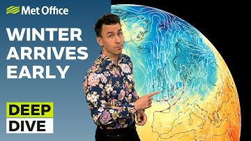 Deep Dive 18/11/2025 – Waar gaat het sneeuwen? – Wekelijkse weersverwachting van Met Office UK