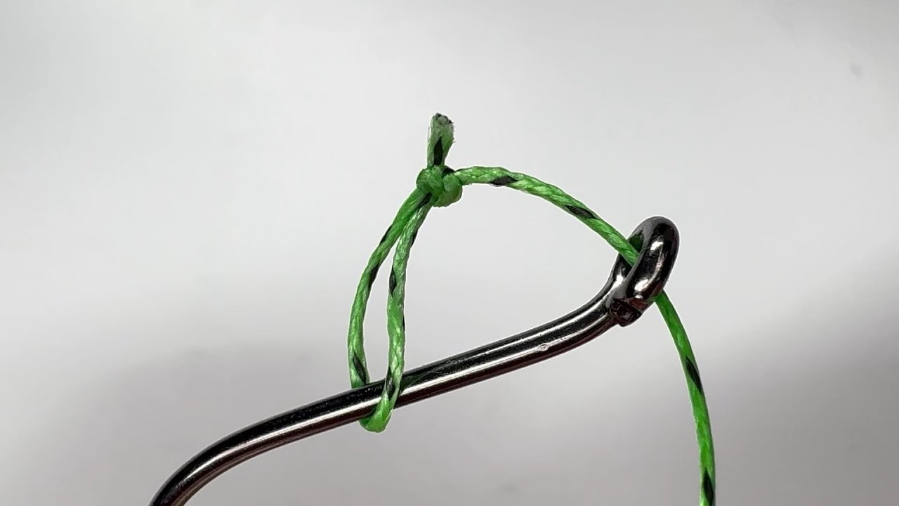 A Reliable Knot For Braided Fishing Line | Fishing knot - YouTube