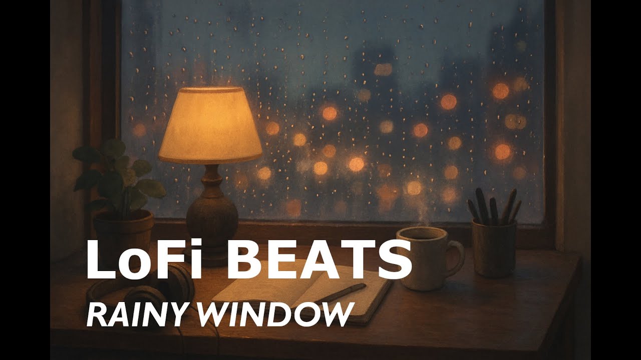 R A I N Y - W I N D O W - L O F I ------------------------- Cozy Beats to Study, Relax & Sleep