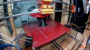 3D Printing Timelapse - Hand - Epic fail