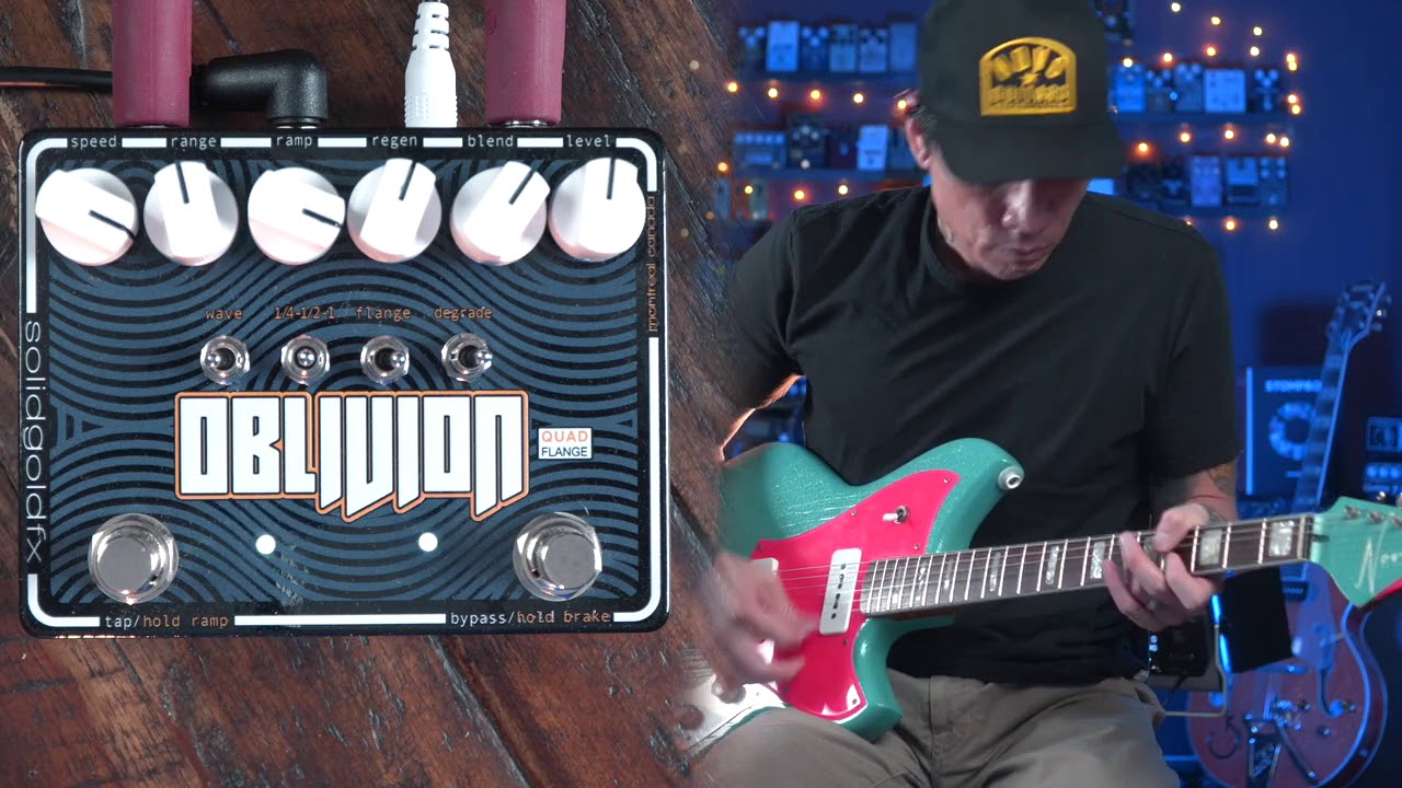 SolidGoldFX OBLIVION Quad Flanger pedal