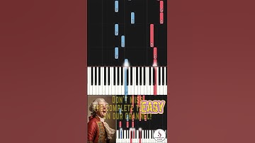 Thumbnail of 🎹🎶Amadeus Mozart - Twinkle Twinkle Little Star - Easy Piano Tutorial - Beginner