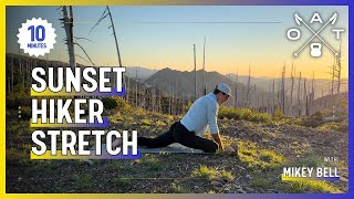Sunset Stretch: 10-Min Routine for Hikers & Runners