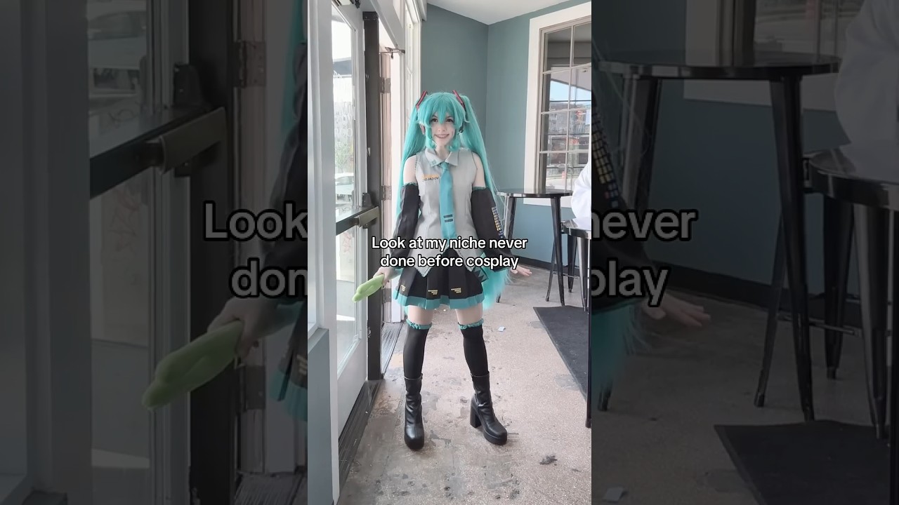 She’s kinda underground… #joke #mikucosplay #cosplay #cosplayer #cosplaygirl