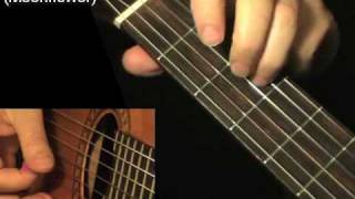 Video thumbnail of "FLOR D'LUNA (Moonflower): Flatpicking Guitar Lesson + TAB by GuitarNick"