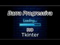 "" barra progressiva com python ""